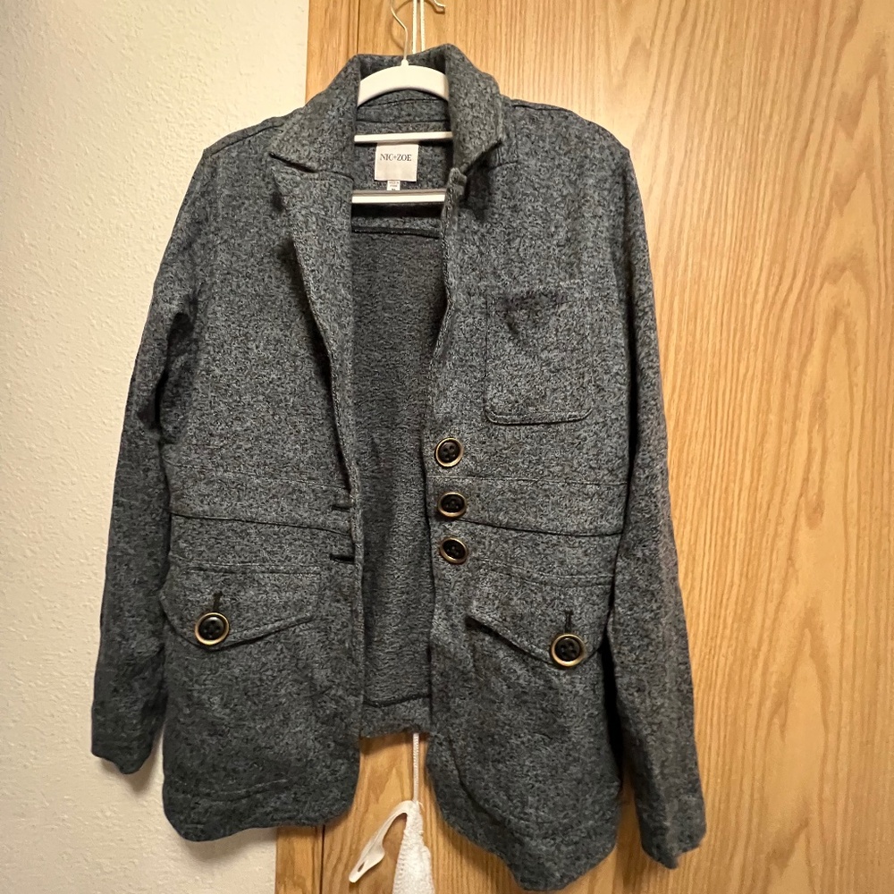 Editor Knit Blazer (Patina)